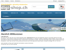 Tablet Screenshot of digi-shop.ch